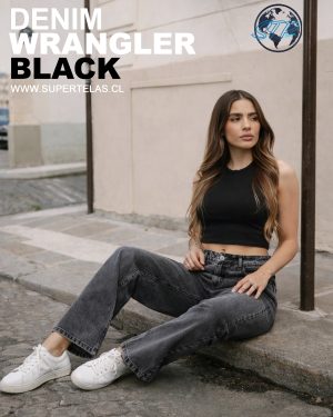 DENIM WRANGLER BLACK