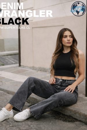DENIM WRANGLER BLACK