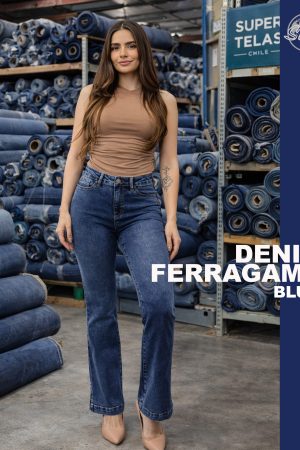 DENIM FERRAGAMO BLUE