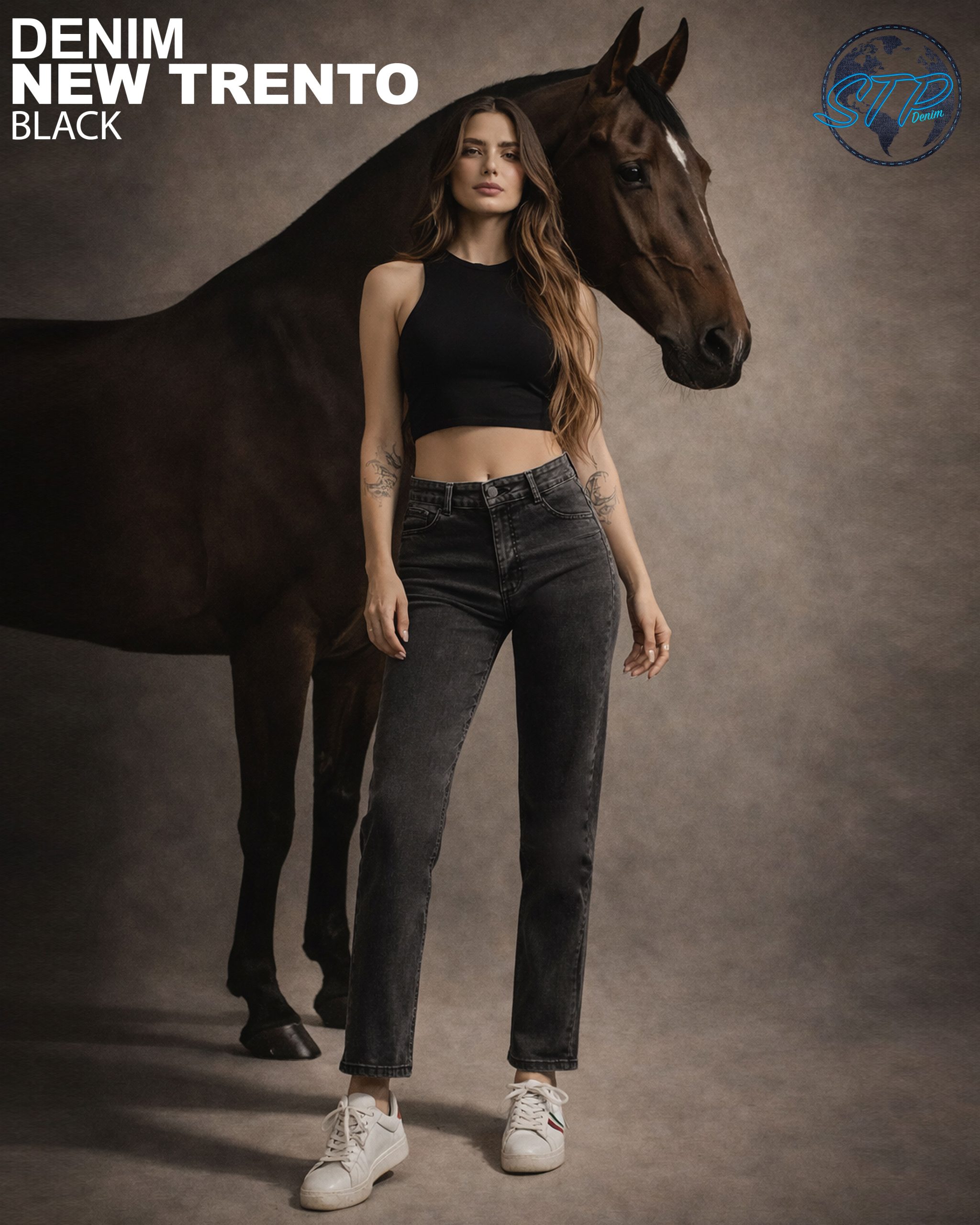 DENIM NEW TRENTO BLACK