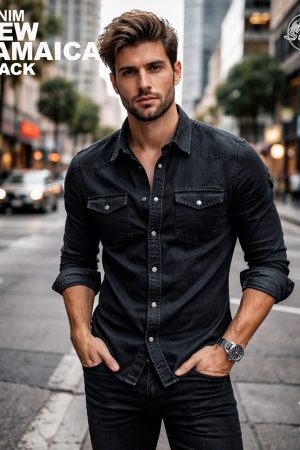 DENIM NEW JAMAICA  BLACK